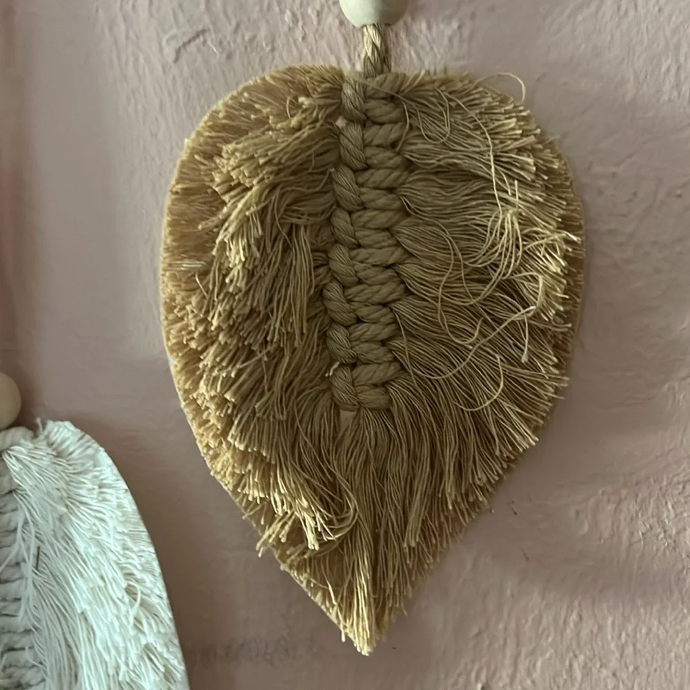 Boho Macrame Feather Wall Hanging: Nature Inspired Yarn Art, macrame